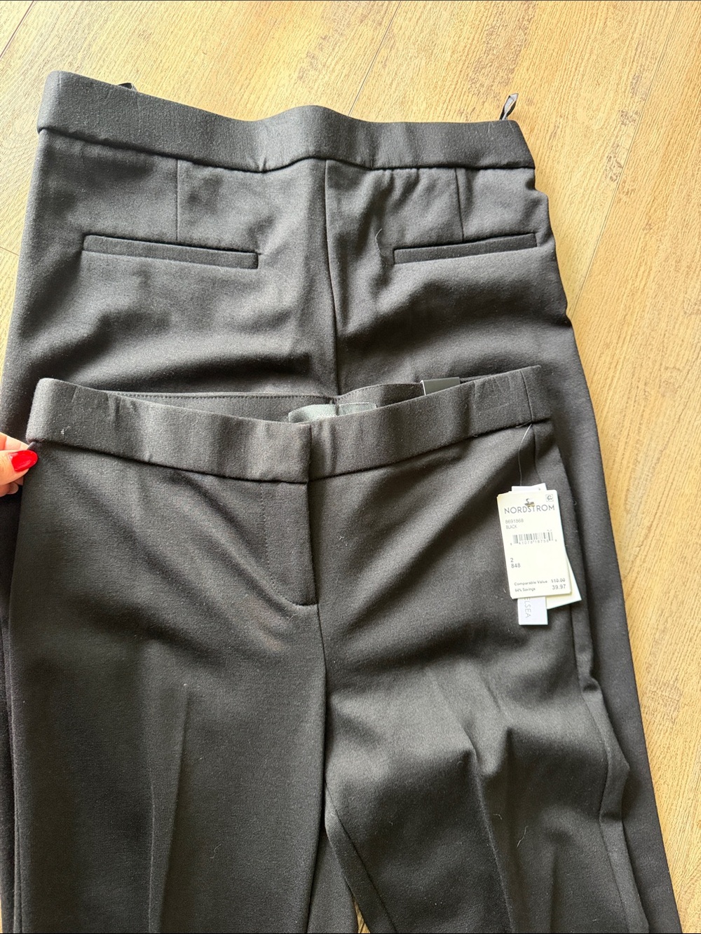 Amanda + Chelsea Dress Pants - Sleek Straight Leg (2 Pairs)